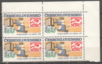 2557 Viererblock ** - 1982